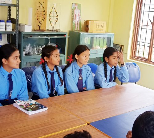 Ramjyoti Secondary School Science Class